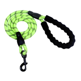 Reflective Dog Leash with Comfortable Foam Handle