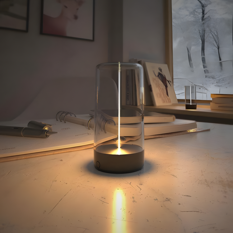 Magnetic LED Atmospheric Lantern - USB Type-C Rechargeable Portable Night Light