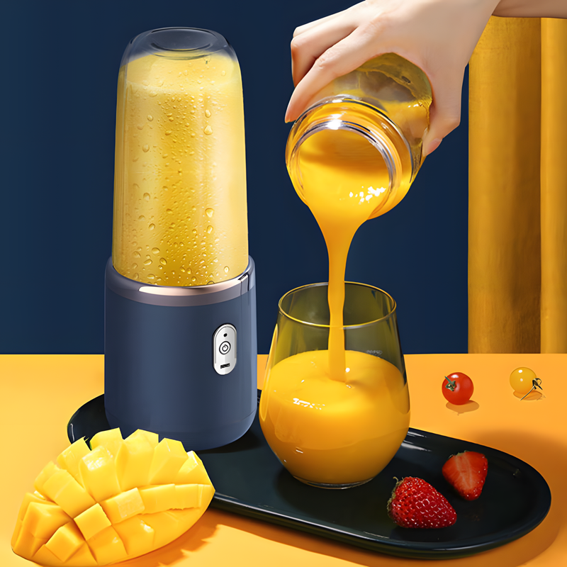 Portable Smoothie Blender with USB Charging - Compact and Powerful Travel Blender