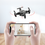 Mini Folding Drone with HD Camera – Portable Aerial Photography Drone with Altitude Hold and 360-Degree Rolls