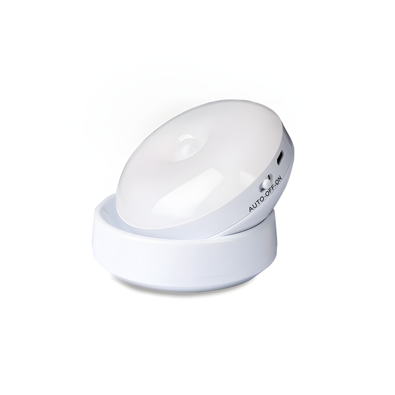 Rechargeable Motion Sensor Light with Adjustable Angle for Hallways, Wardrobes, and Garages