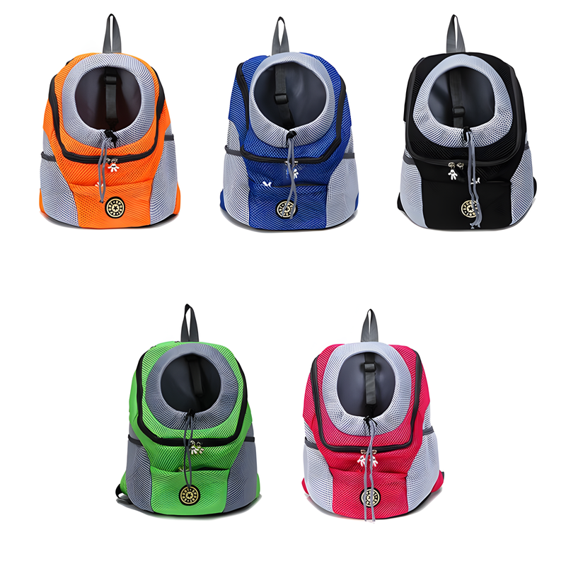 Breathable Pet Carrier Backpack with Observation Hole - Comfortable and Secure Travel for Small to Large Pets