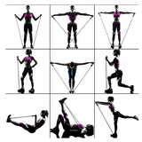 Versatile Resistance Bands Set – Multiple Variants for Full-Body Workouts