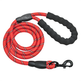 Reflective Dog Leash with Comfortable Foam Handle