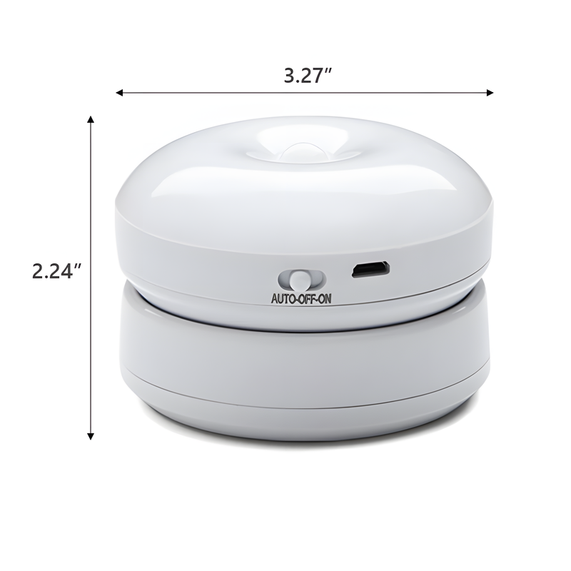 Rechargeable Motion Sensor Light with Adjustable Angle for Hallways, Wardrobes, and Garages